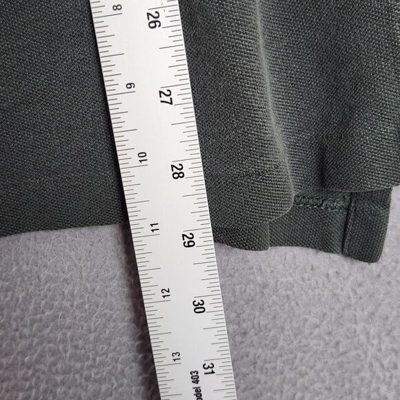 Polo Ralph Lauren Polo Shirt Mens 2XL Green Pique Knit Short Sleeve Red Pony - Picture 4 of 13